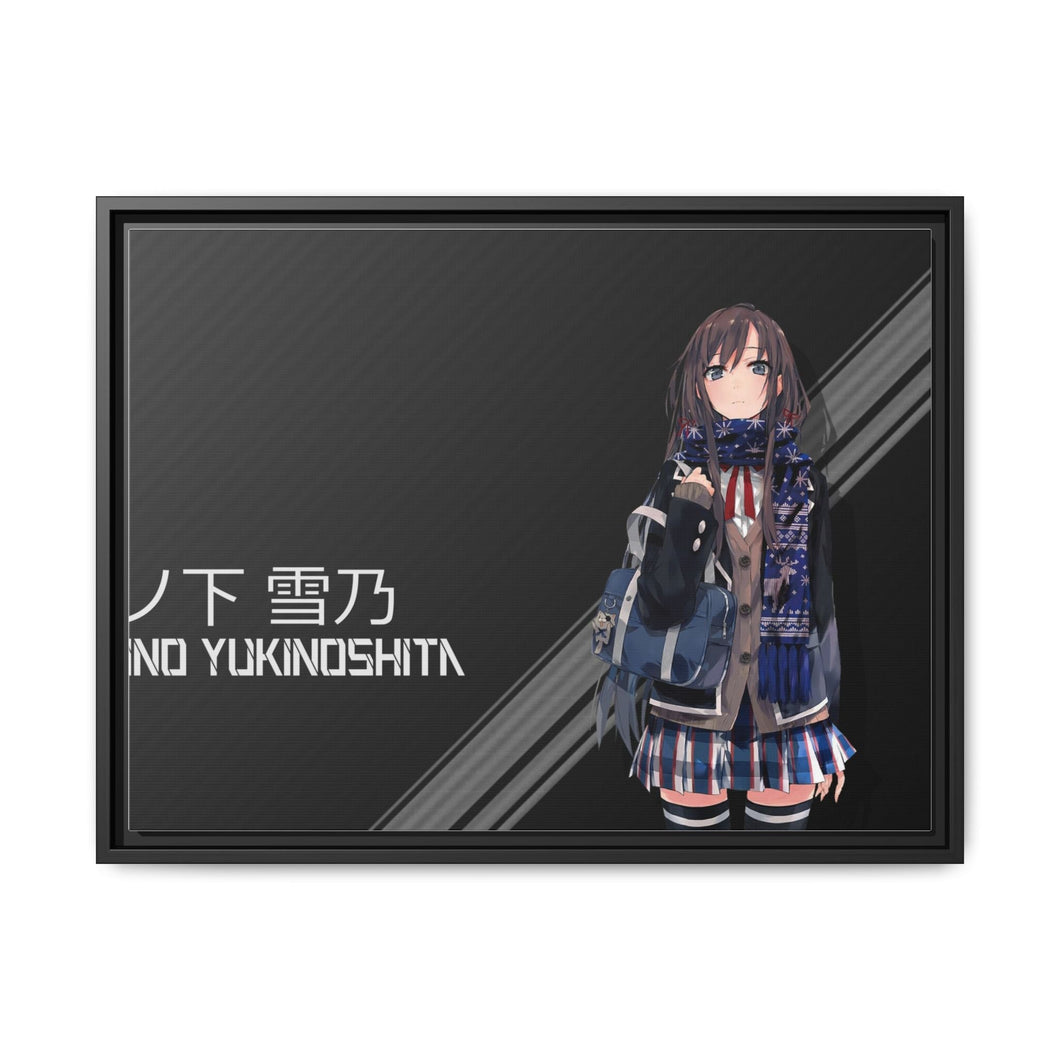 Anime My Teen Romantic Comedy SNAFU Canvas Framed Art Print