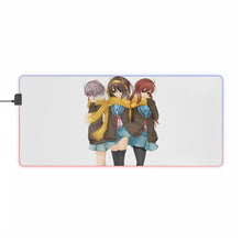 Load image into Gallery viewer, The Melancholy Of Haruhi Suzumiya RGB LED Mouse Pad (Desk Mat)
