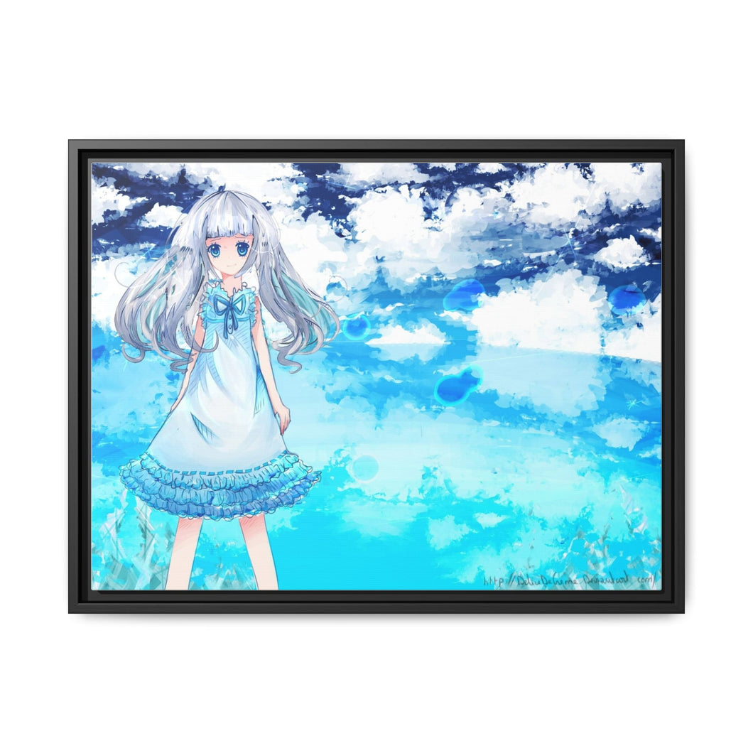 Anohana Canvas Framed Art Print