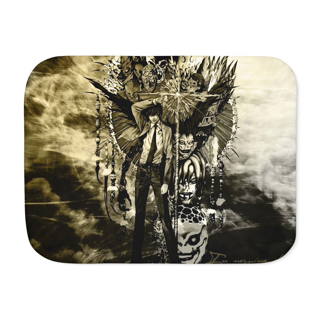 Death Note Sherpa Blanket