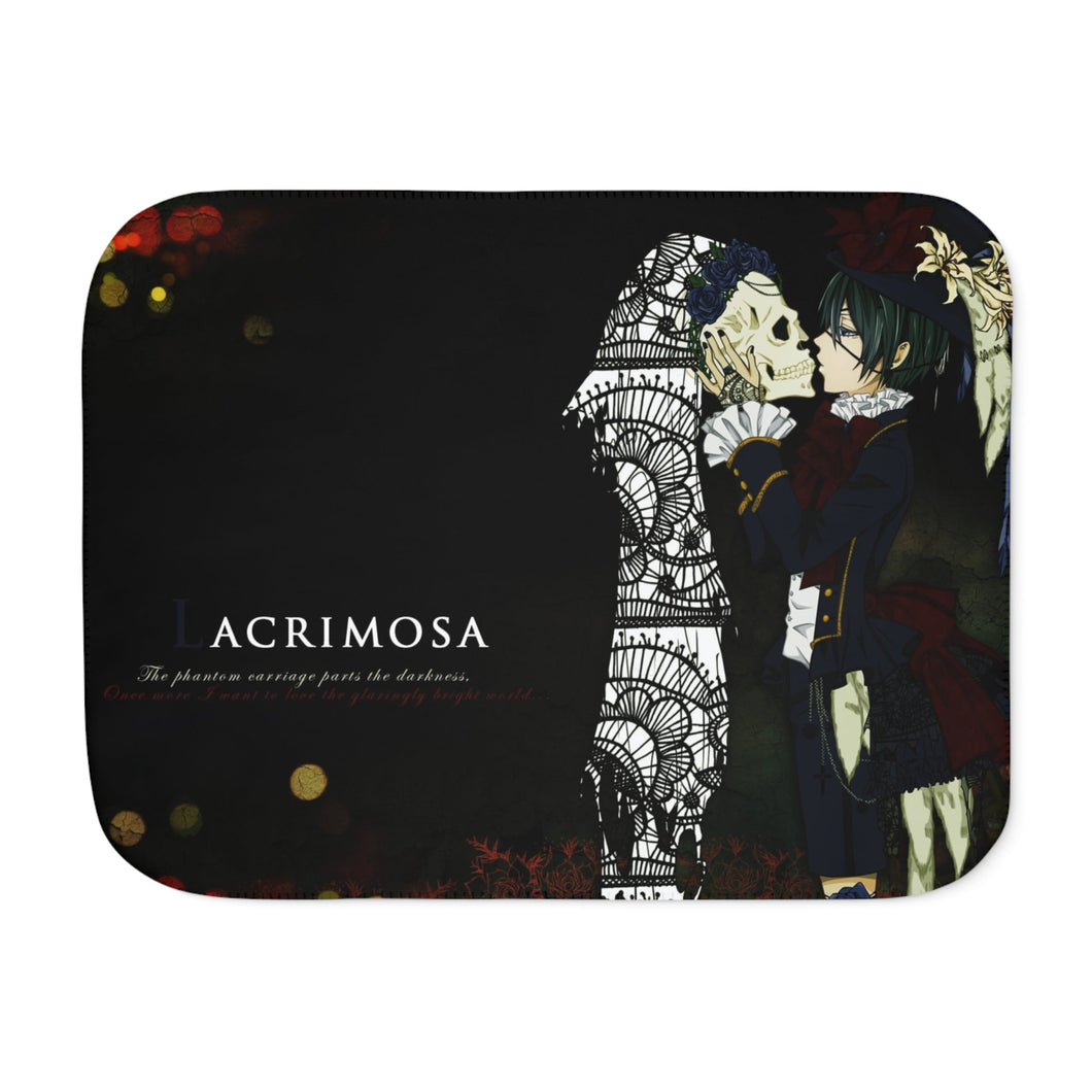 Black Butler Sherpa Blanket