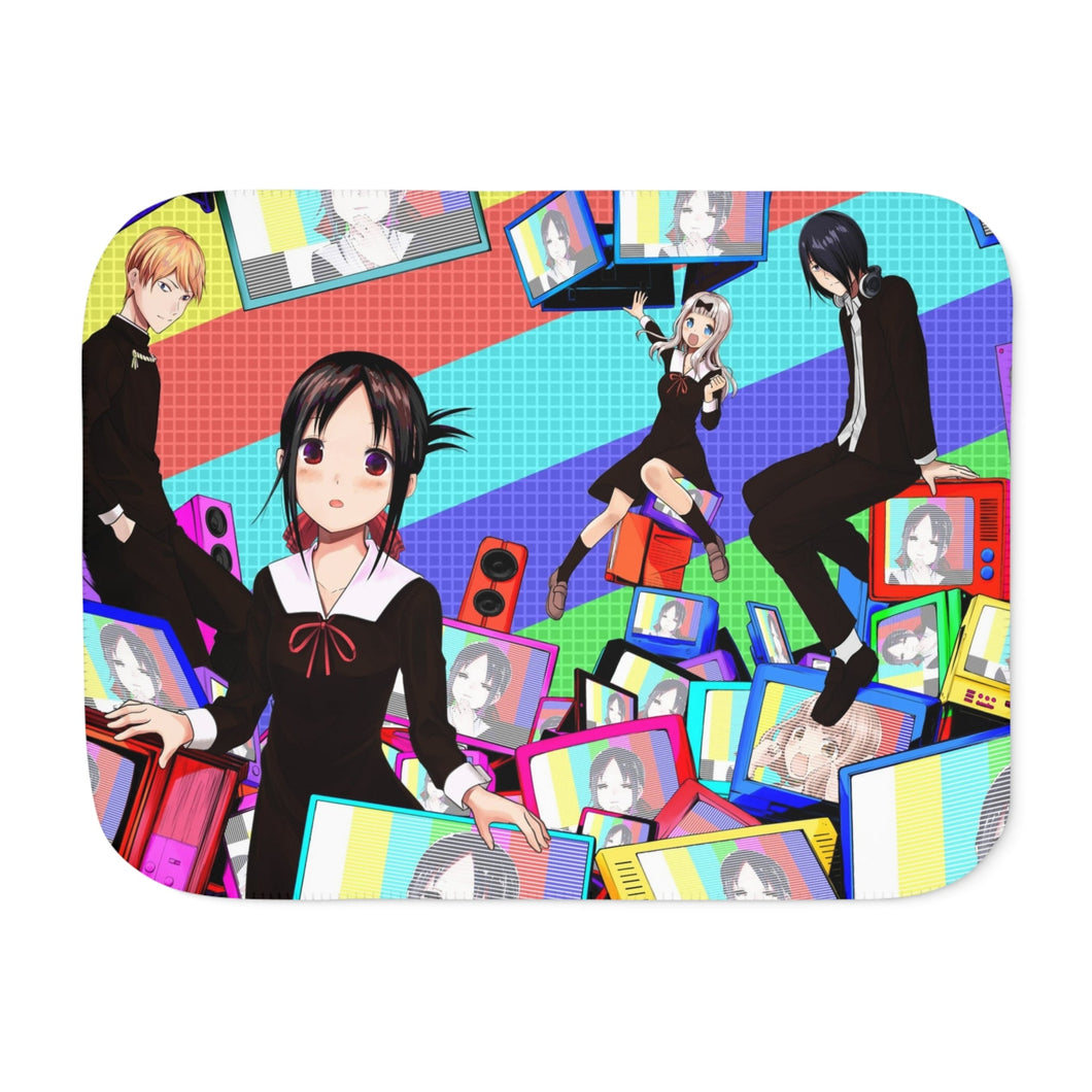 Anime Kaguya-sama: Love is War Sherpa Blanket
