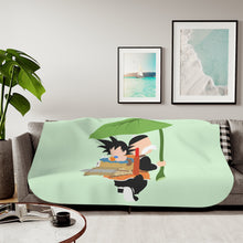 Load image into Gallery viewer, Anime Dragon Ball Sherpa Blanket
