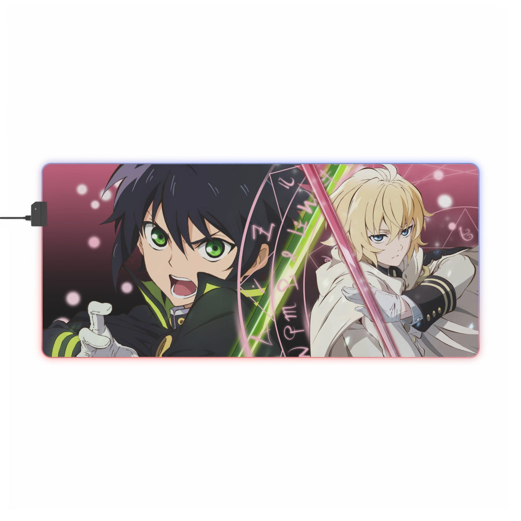 Seraph Of The End RGB LED Mouse Pad (Desk Mat)