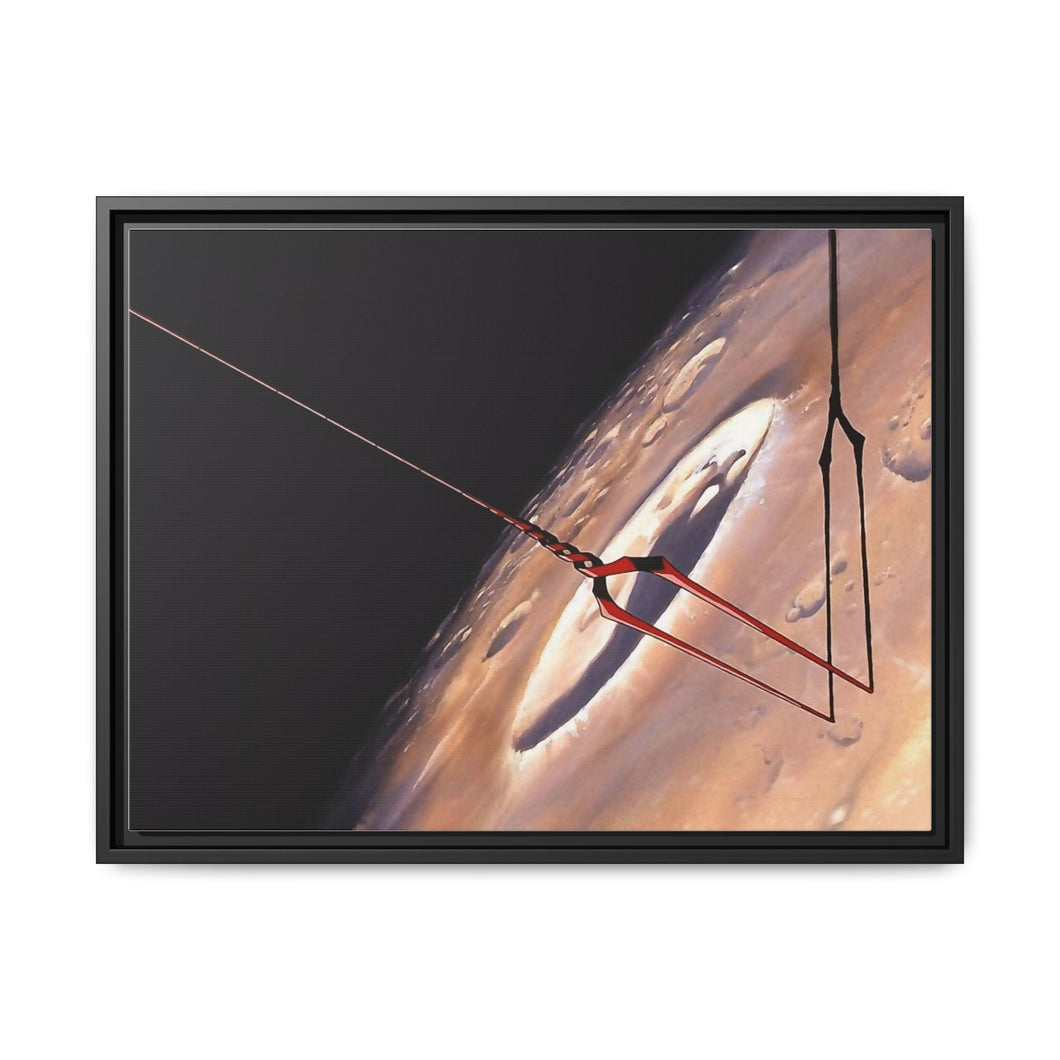 Anime Neon Genesis Evangelion Canvas Framed Art Print