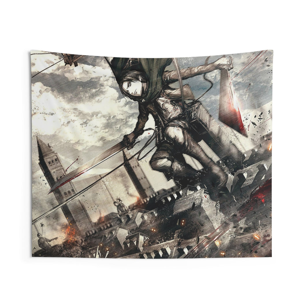 Levi Ackerman Indoor Wall Tapestry
