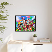 Load image into Gallery viewer, My Hero Academia Tsuyu Asui Canvas Framed Art Print
