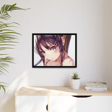 Load image into Gallery viewer, Rascal Does Not Dream Of Bunny Girl Senpai Canvas Framed Art Print
