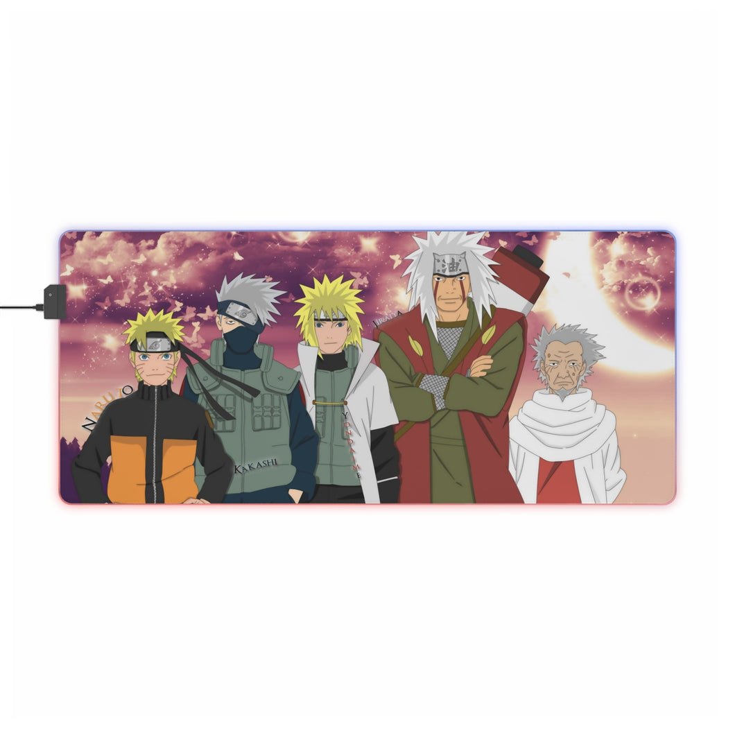 Anime Naruto RGB LED Mouse Pad (Desk Mat)