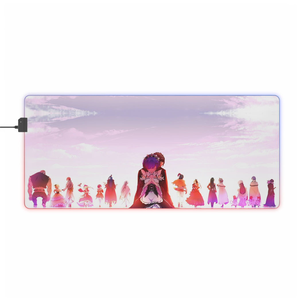 Anime Re:ZERO -Starting Life in Another World- RGB LED Mouse Pad (Desk Mat)