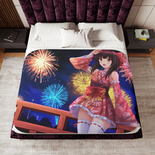 Load image into Gallery viewer, KonoSuba - God’s Blessing On This Wonderful World!! Sherpa Blanket
