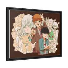 Load image into Gallery viewer, Mob Psycho 100 Arataka Reigen, Shigeo Kageyama, Ekubo Canvas Framed Art Print
