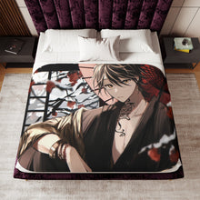 Load image into Gallery viewer, Tokyo Revengers Kazutora Hanemiya Sherpa Blanket
