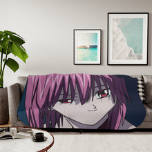 Load image into Gallery viewer, Anime Elfen Lied Sherpa Blanket
