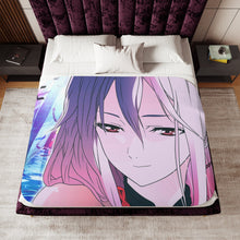 Load image into Gallery viewer, Anime Guilty Crown Sherpa Blanket
