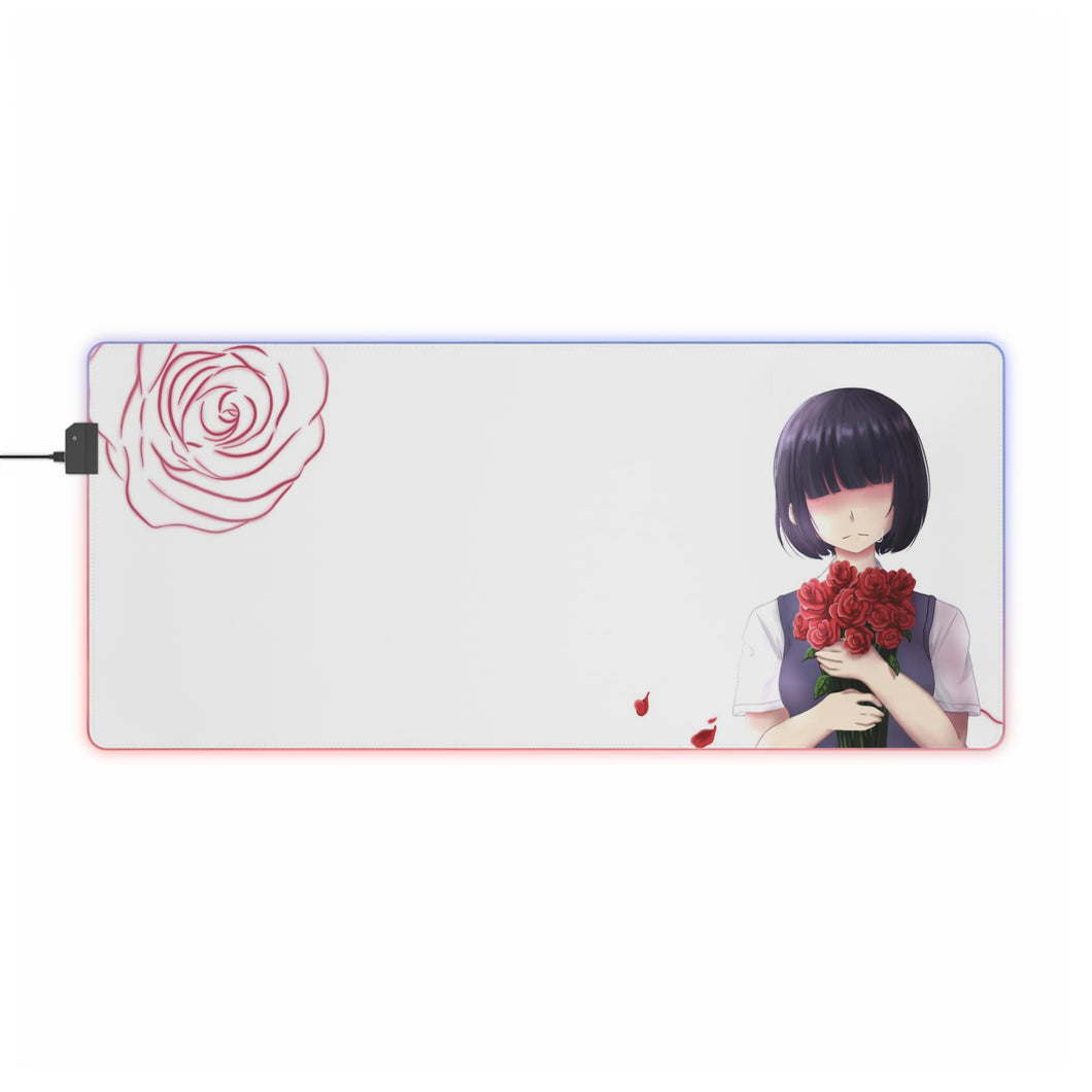 Kuzu No Honkai Hanabi Yasuraoka RGB LED Mouse Pad (Desk Mat)
