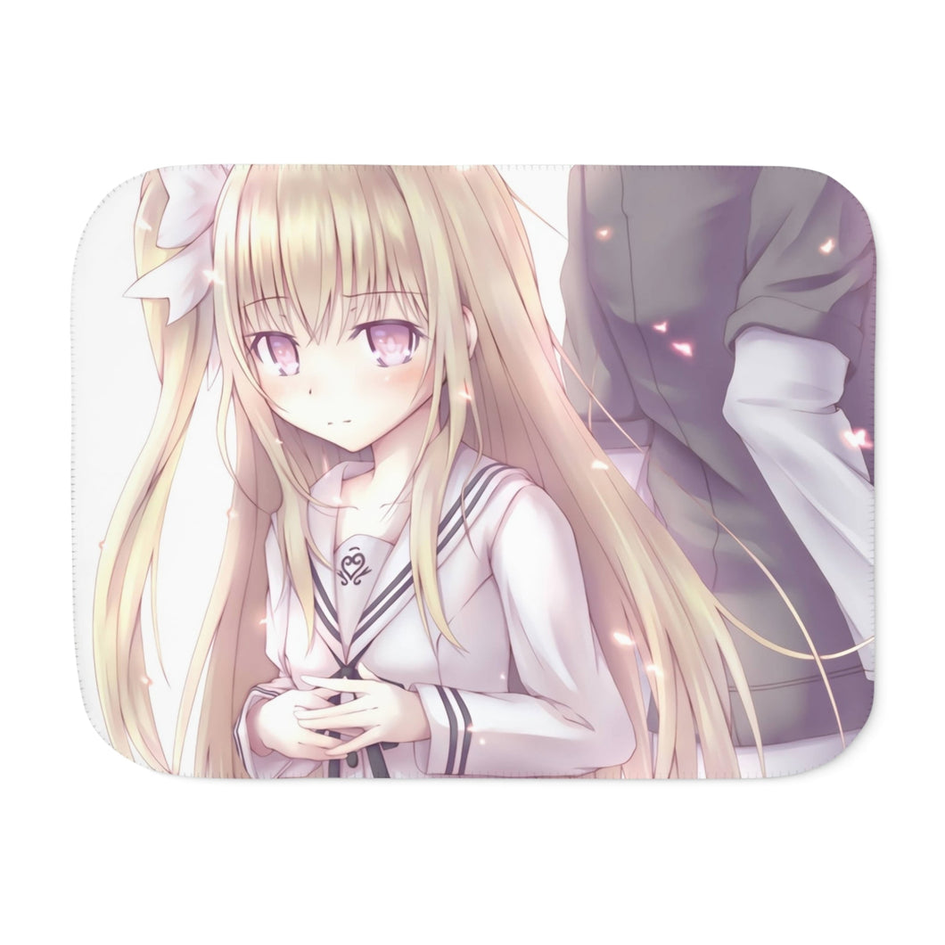 Anime Date A Liver Sherpa Blanket