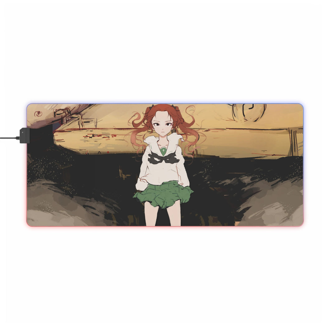 Girls und Panzer RGB LED Mouse Pad (Desk Mat)