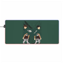 Load image into Gallery viewer, Anime Attack On Titan RGB LED Mouse Pad (Desk Mat)
