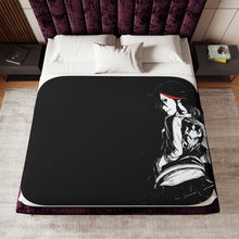 Load image into Gallery viewer, Anime Kill La Kill Sherpa Blanket

