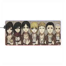 Load image into Gallery viewer, Anime Attack On Titan RGB LED Mouse Pad (Desk Mat)
