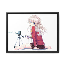 Load image into Gallery viewer, Nao Tomori sitting Canvas Framed Art Print
