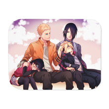 Load image into Gallery viewer, Anime Boruto Sherpa Blanket
