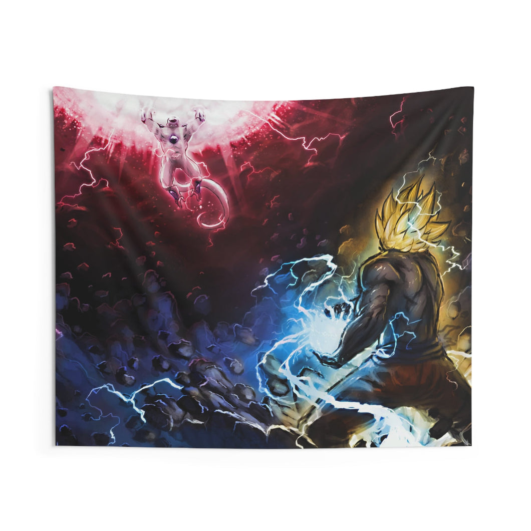 Goku vs. Frieza Indoor Wall Tapestry
