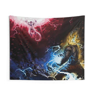 Goku vs. Frieza Indoor Wall Tapestry