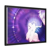 Load image into Gallery viewer, Satoru Gojo Canvas Framed Art Print
