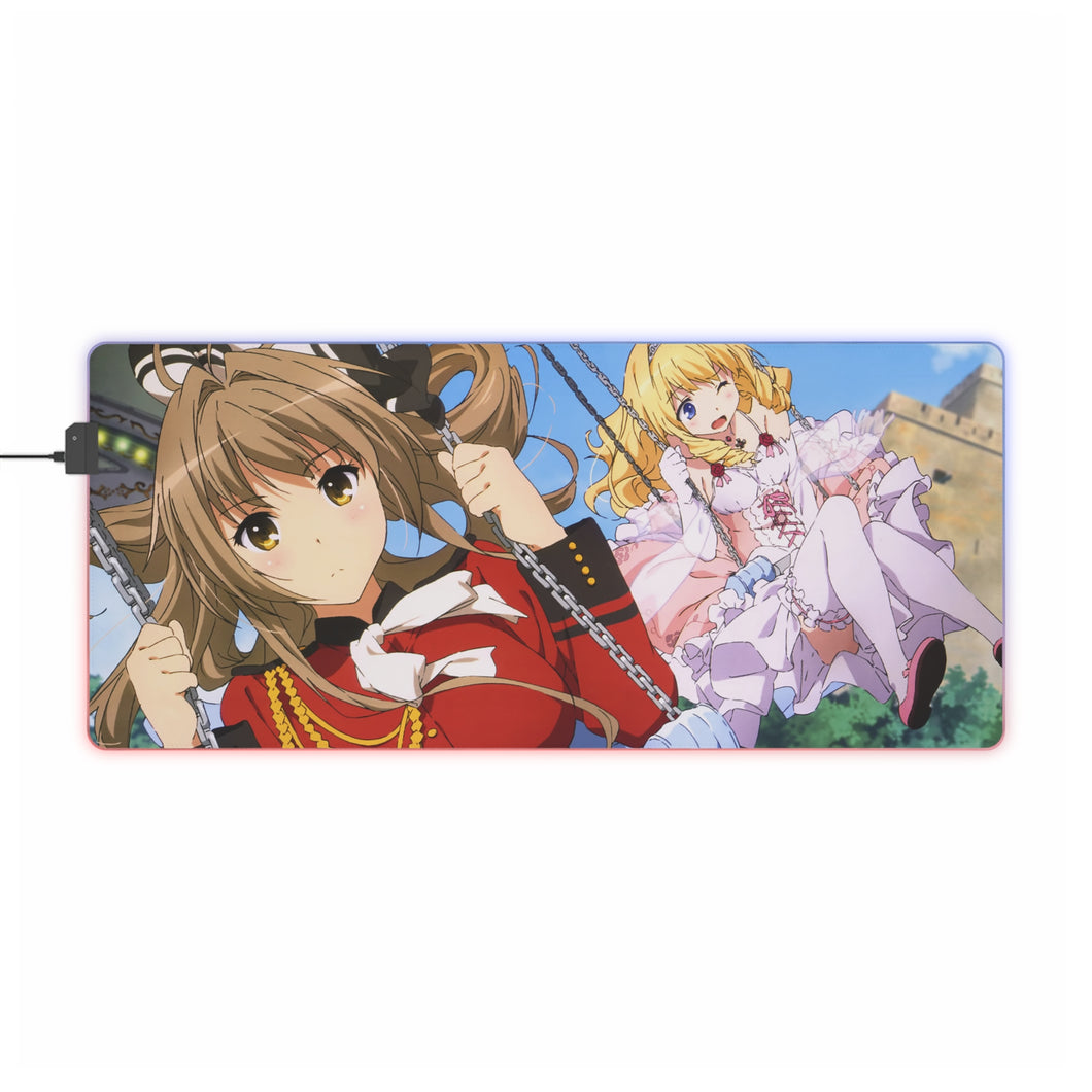 Amagi Brilliant Park Isuzu Sento RGB LED Mouse Pad (Desk Mat)