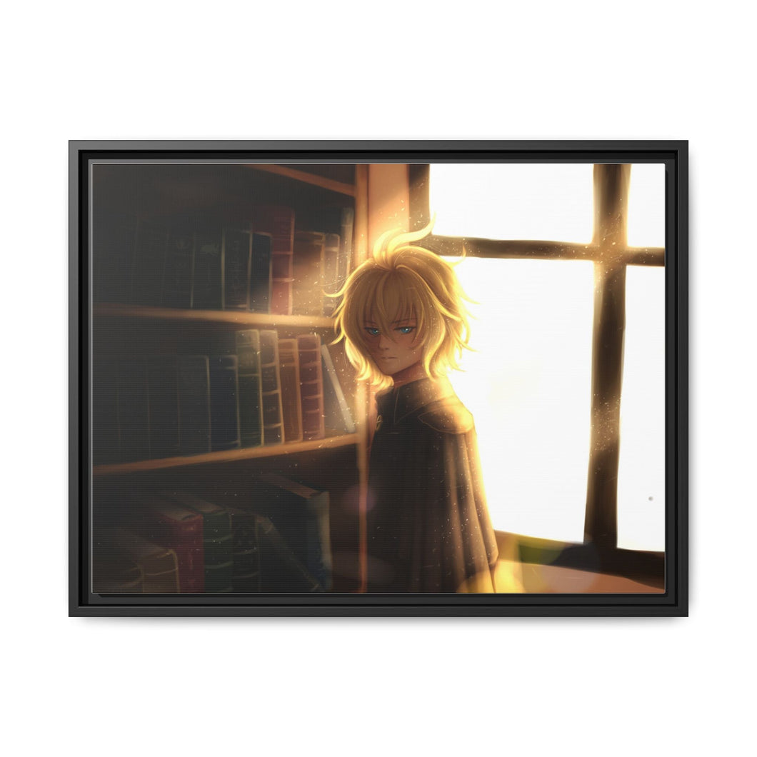 Seraph Of The End Canvas Framed Art Print