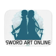 Sword Art Online(Kirito and Asuna) Sherpa Blanket