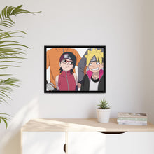Load image into Gallery viewer, Boruto Canvas Framed Art Print
