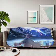 Load image into Gallery viewer, Your Name. Sherpa Blanket
