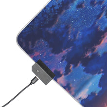 Load image into Gallery viewer, Anime Sunset RGB LED Mouse Pad (Desk Mat)
