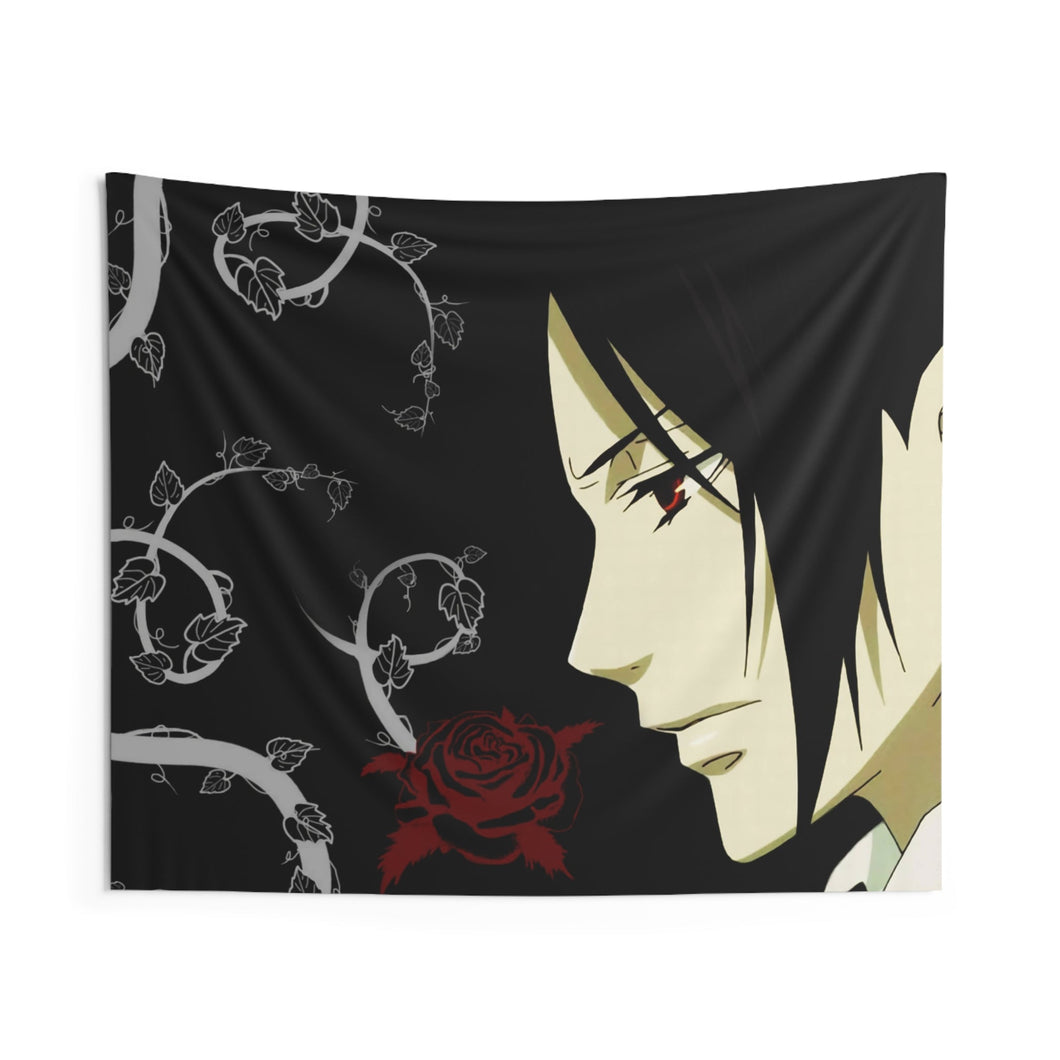 Black Butler Indoor Wall Tapestry