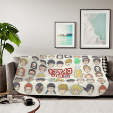Load image into Gallery viewer, Mob Psycho 100 Sherpa Blanket
