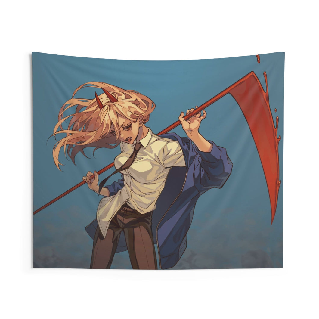 Anime Chainsaw Man Indoor Wall Tapestry
