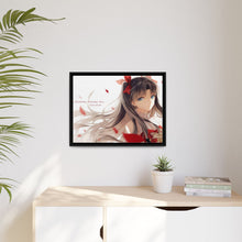 Load image into Gallery viewer, Happy Birthday Rin❤ Canvas Framed Art Print
