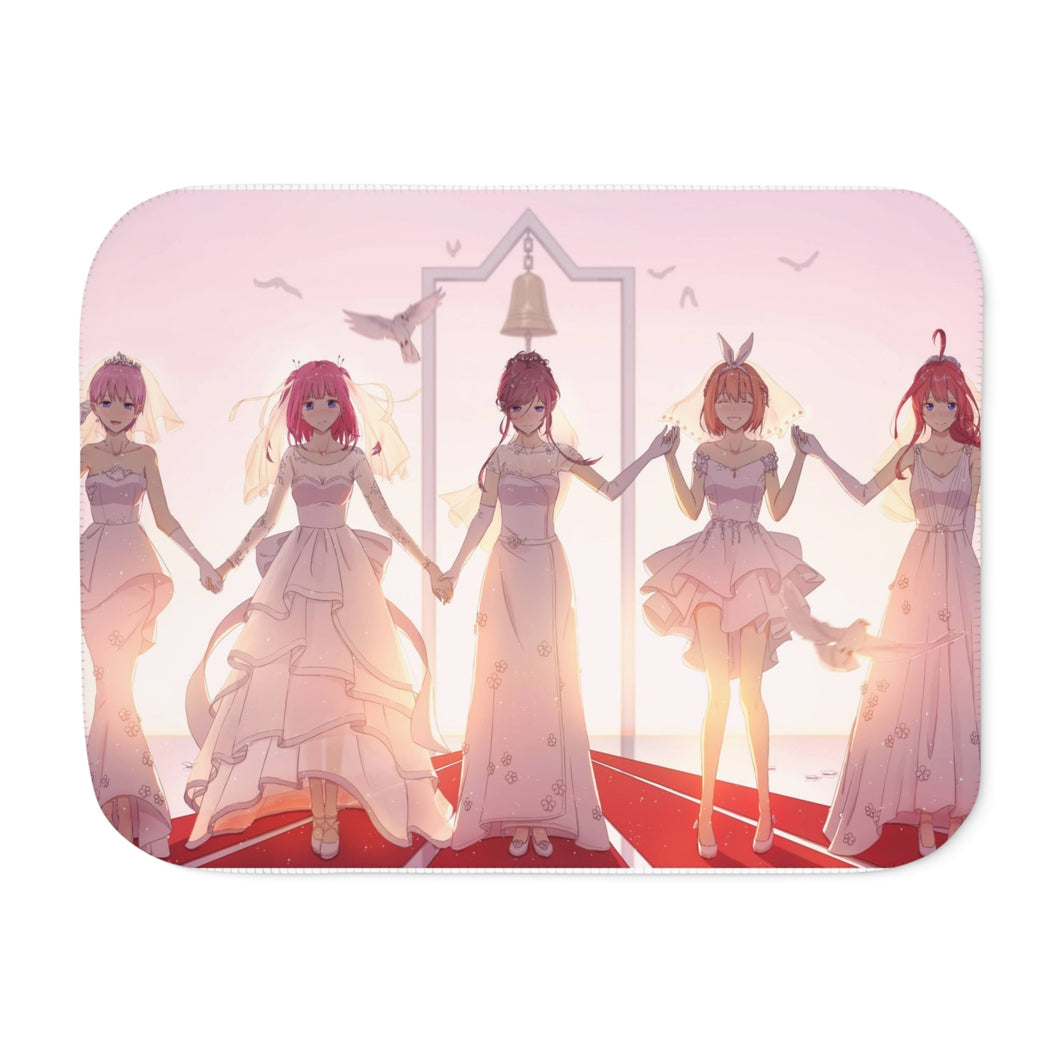 The Quintessential Quintuplets Sherpa Blanket