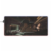 Load image into Gallery viewer, Spike Spiegel RGB LED Mouse Pad (Desk Mat)
