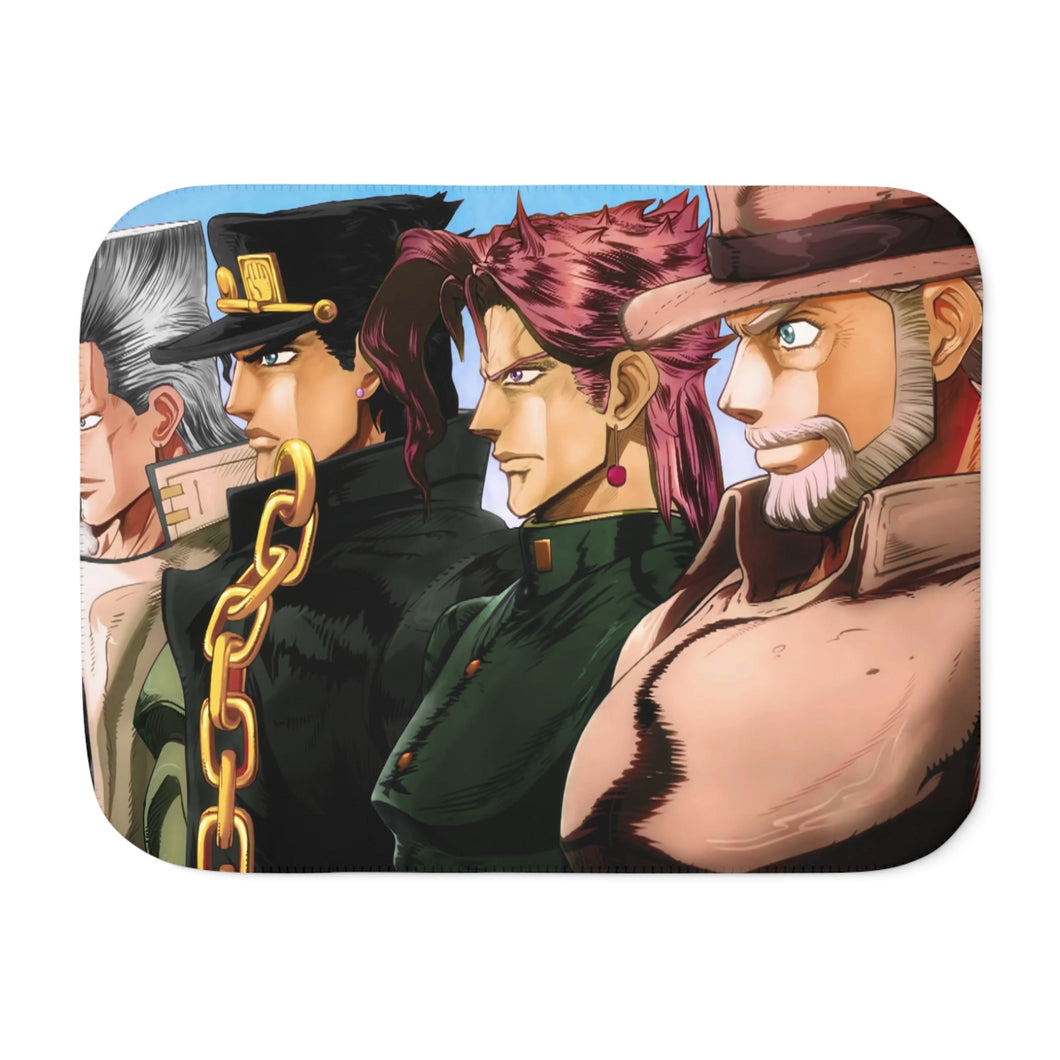 Jojo's Bizarre Adventure - Stardust Crusaders Sherpa Blanket