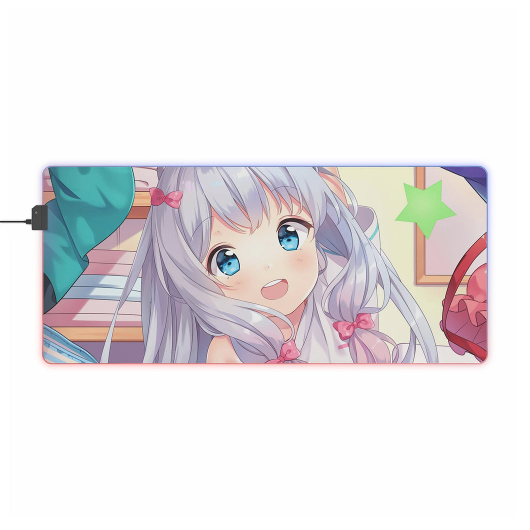 EroManga-Sensei RGB LED Mouse Pad (Desk Mat)