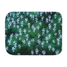 Load image into Gallery viewer, Princess Mononoke Sherpa Blanket
