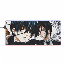 Load image into Gallery viewer, Black Butler RGB LED Mouse Pad (Desk Mat)
