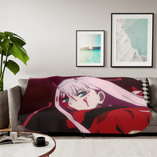 Load image into Gallery viewer, Darling in the FranXX Sherpa Blanket
