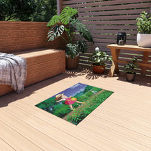 Load image into Gallery viewer, Mei behind little Totoro Rug
