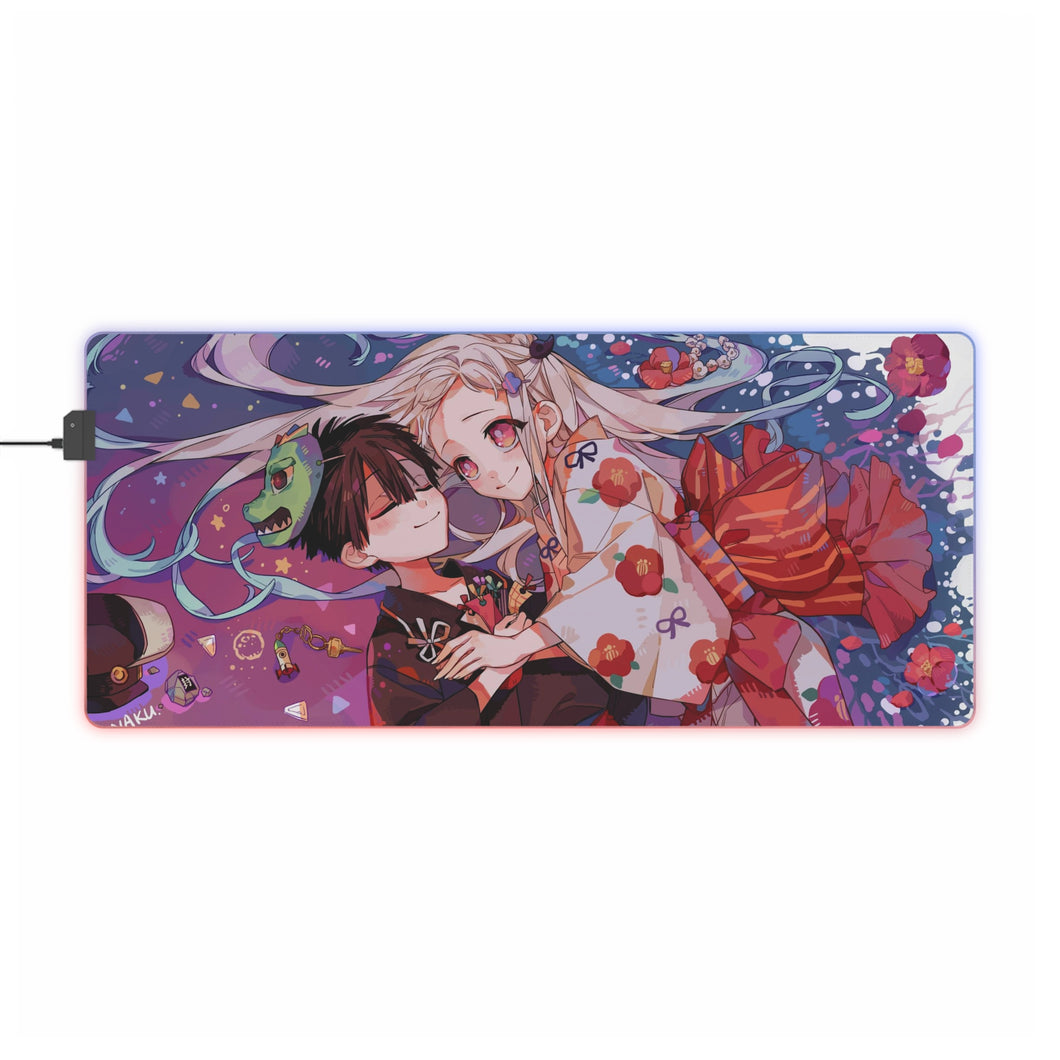 Jibaku Shounen Hanako-kun Jibaku Shounen Hanako Kun RGB LED Mouse Pad (Desk Mat)
