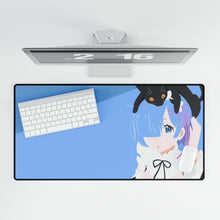 Load image into Gallery viewer, Rem - Re:Zero Minimalist Mouse Pad (Desk Mat)
